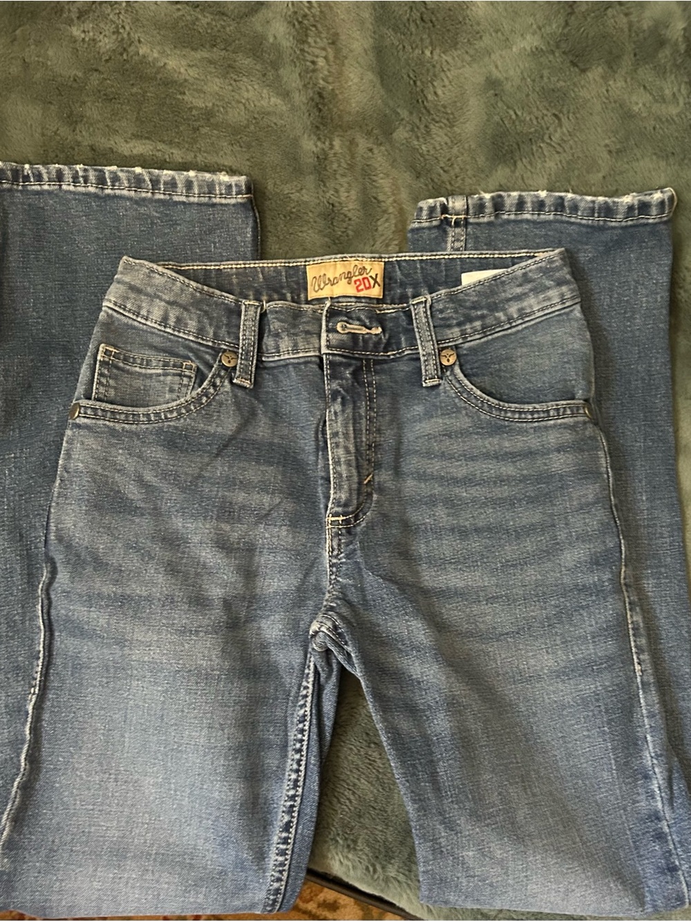 Wrangler 20X youth 12 Regular denim jeans